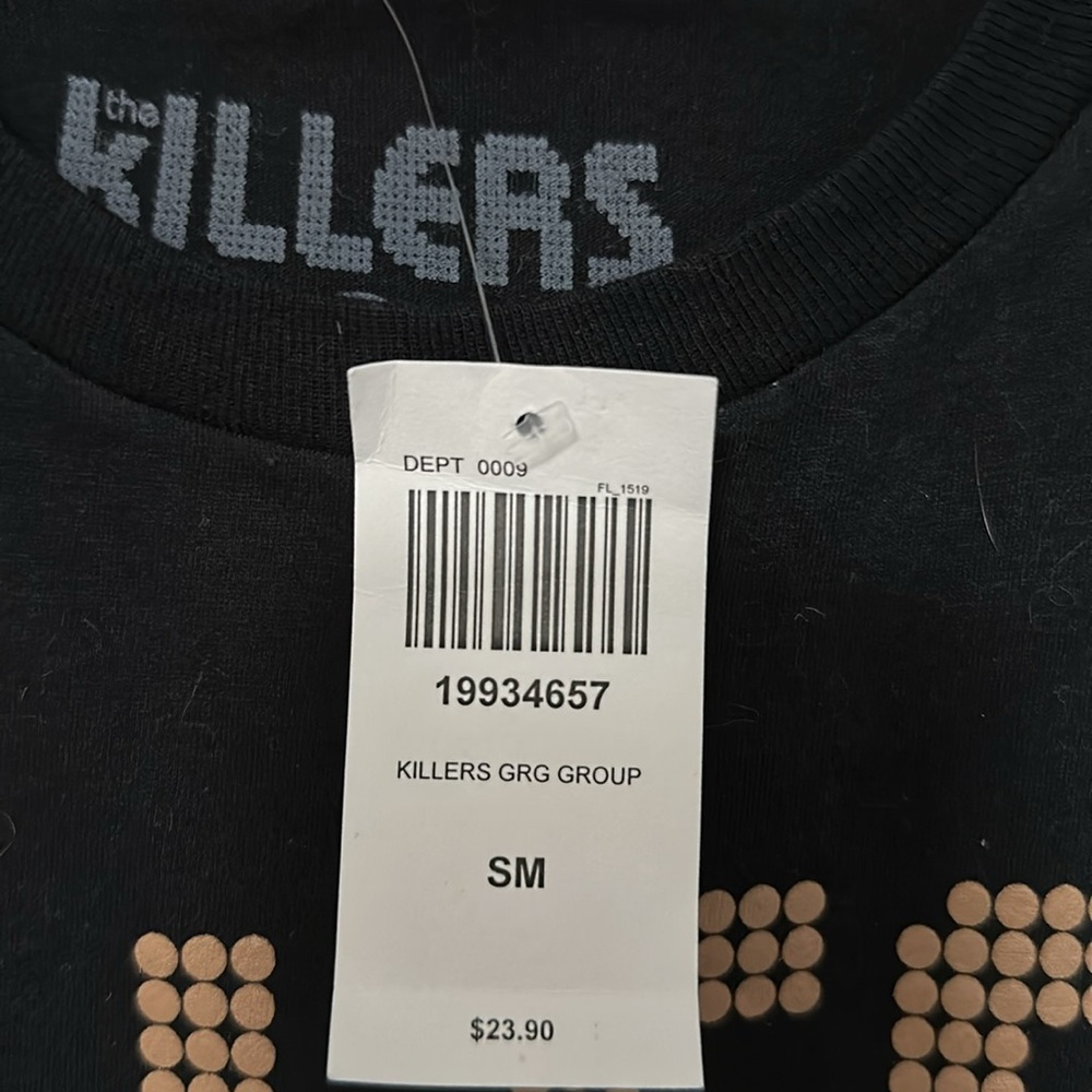 The Killers Black Band Graphic Tee - Picture 2 of 3